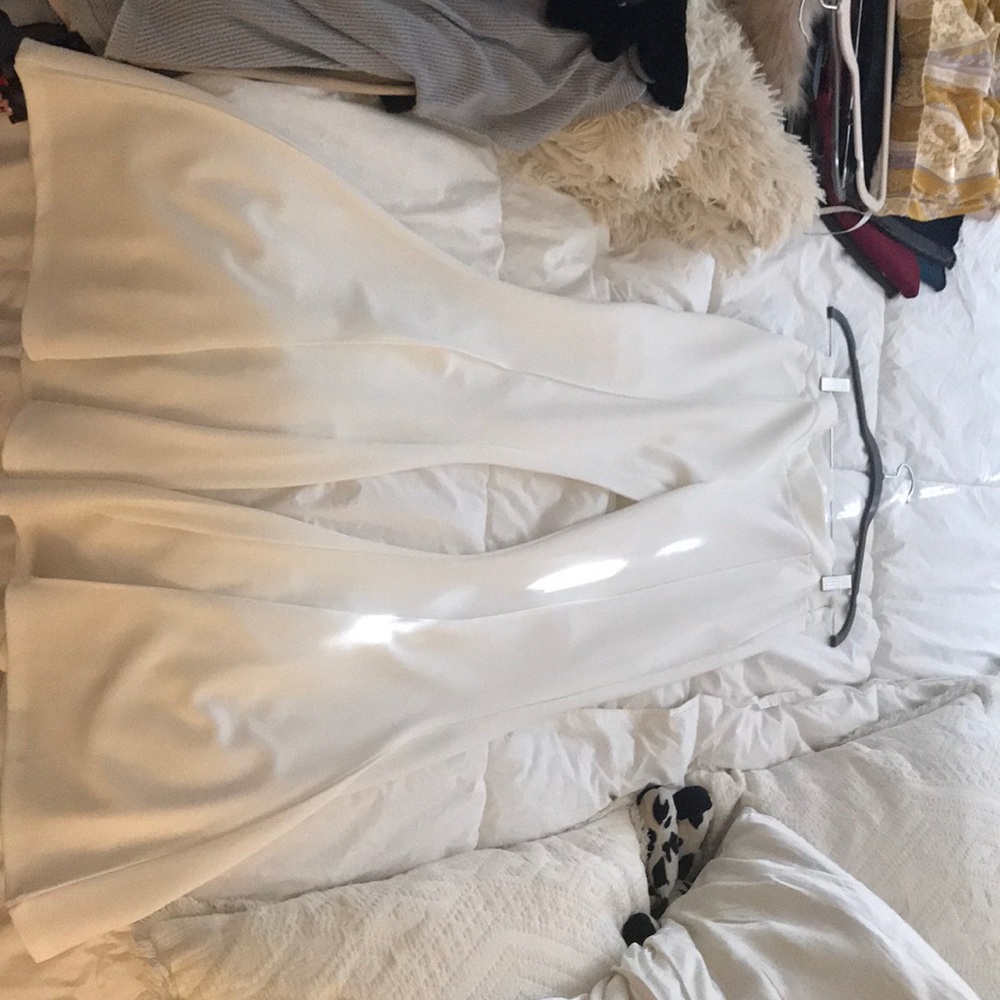 white flare pants!